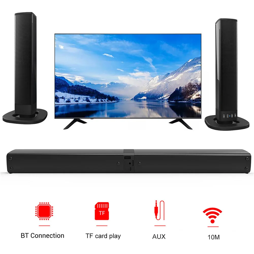 Home Cinema Gadgets - Wireless Bluetooth TV Sound Bar 2