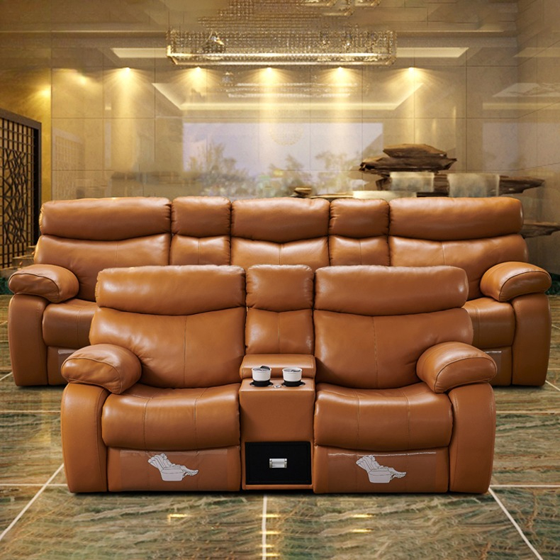 Home.Cinema Orange - Orange Home Theater Sofa Cinema Furniture