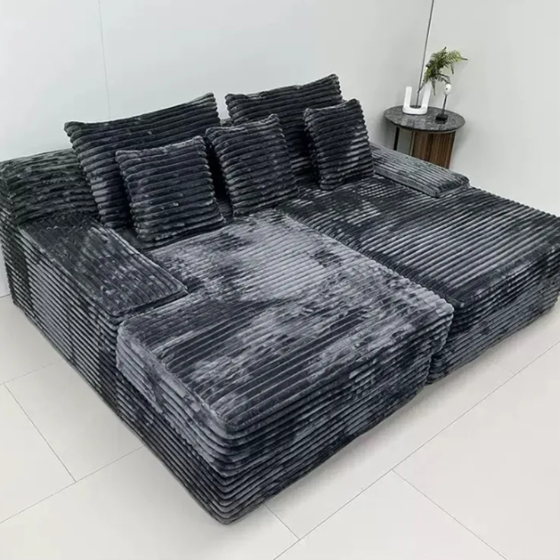 Home Cinema Room Design - Living Room Nordic Compressed Sofa Minimalist
