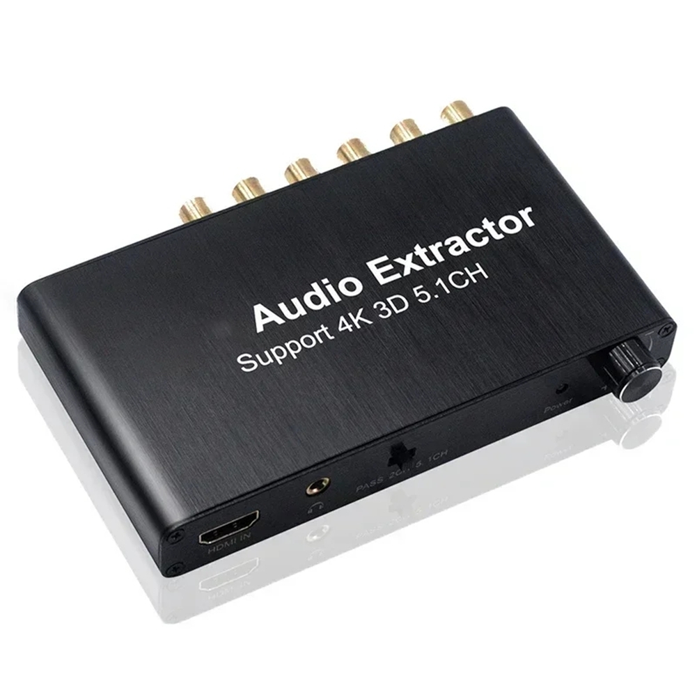 Surround Sound Decoder - Stable Performance-4K 3D 5.1 Channel Audio