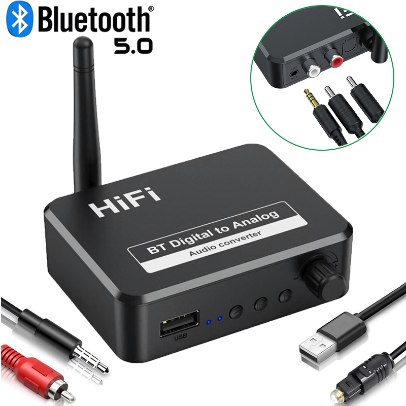 Surround Sound Decoder - Digital to Analog Audio DAC Converter