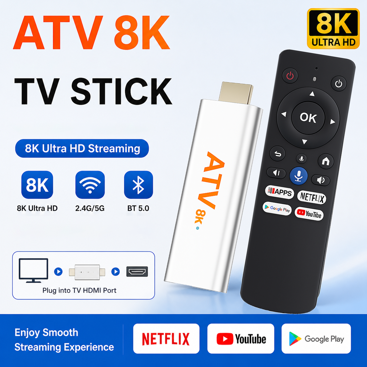 Home Cinema Youtube - 4K Android16 TV Stick Smart TV