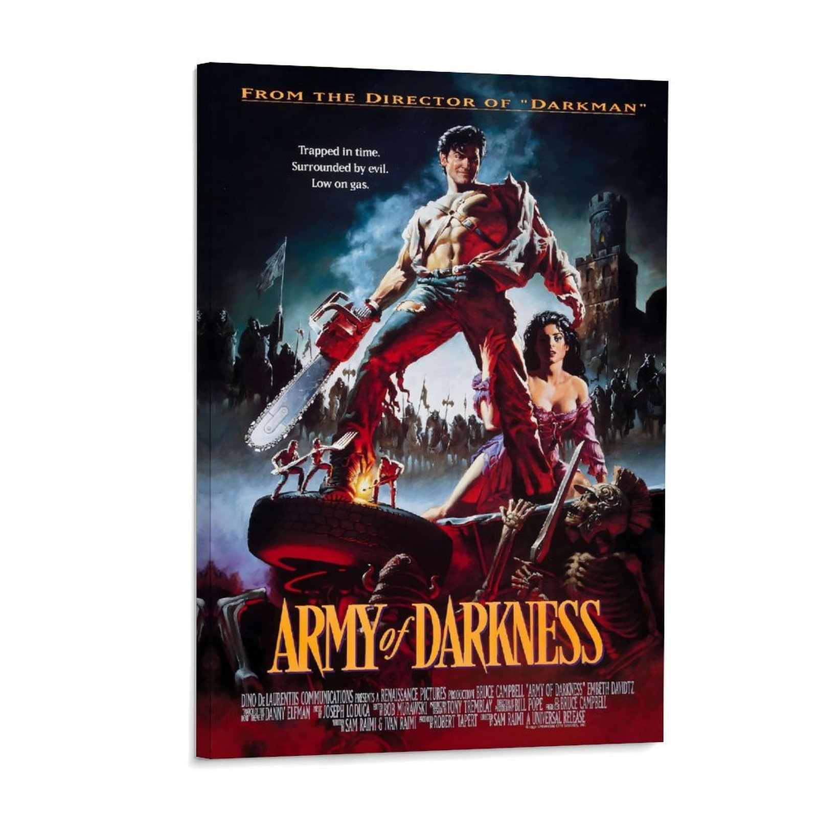 Vintage Home Cinema - Army of Darkness Classic Movie Poster