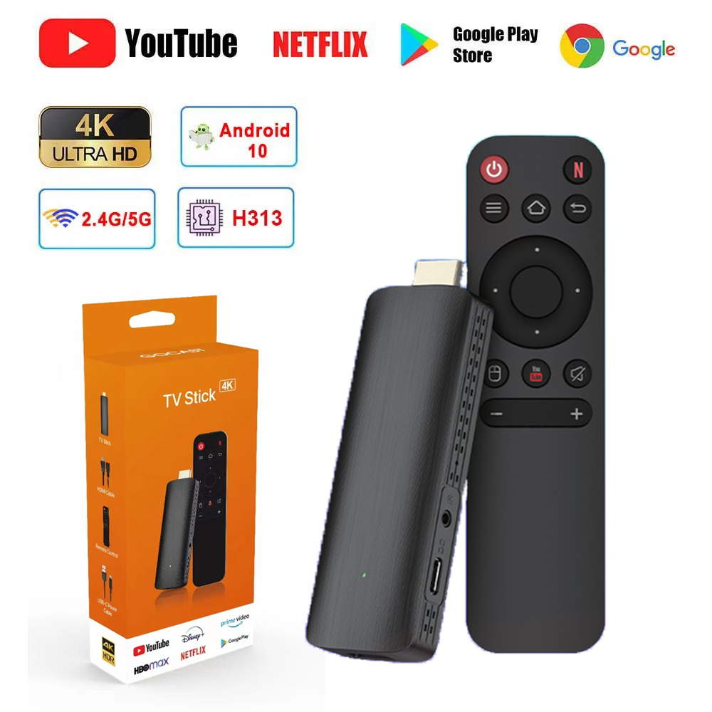 H313 TV Stick HDR Set Top OS 4 - 4K Media Player recensie en prijs