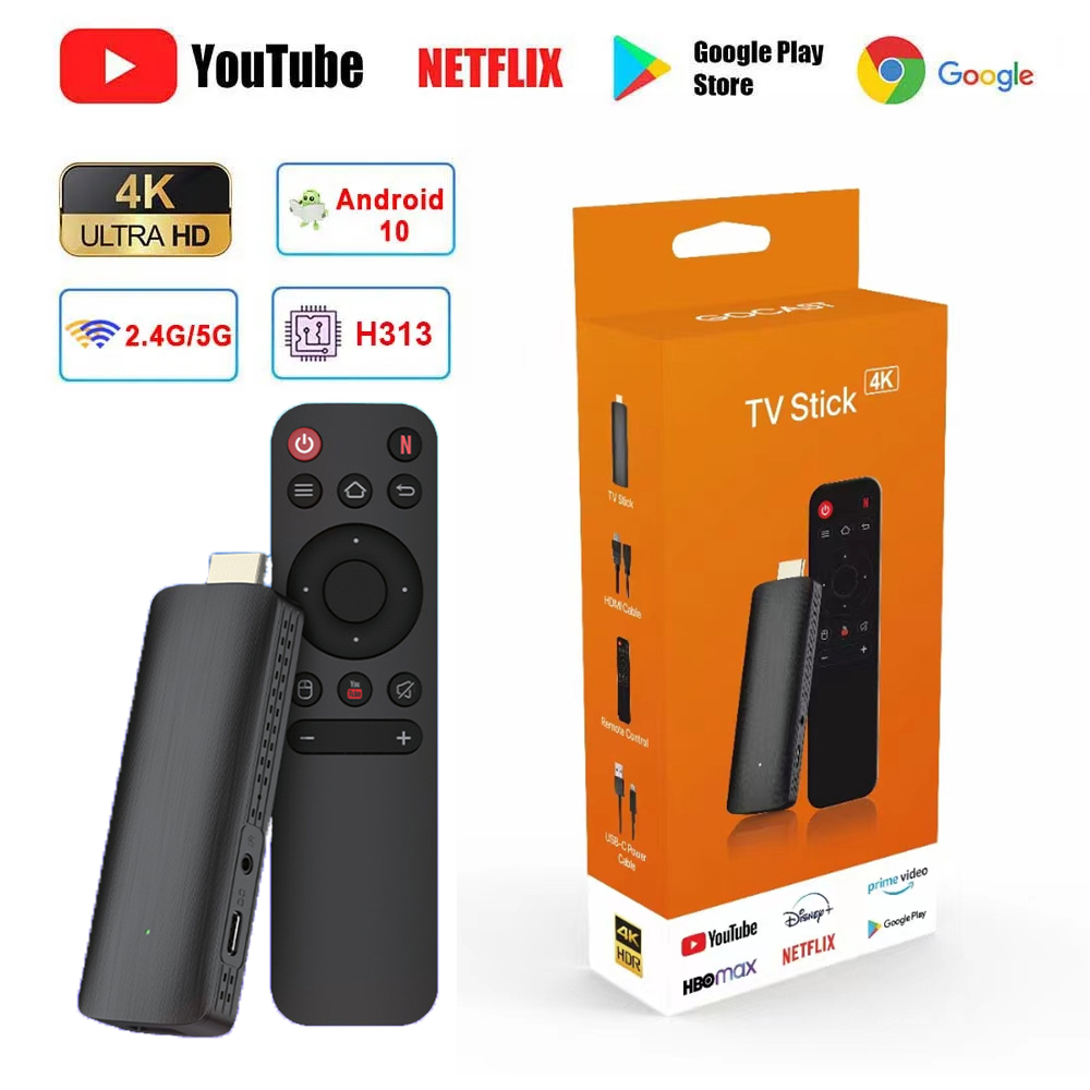 H313 TV Stick HDR Set Top OS 4 - 4K Media Player recensie en prijs
