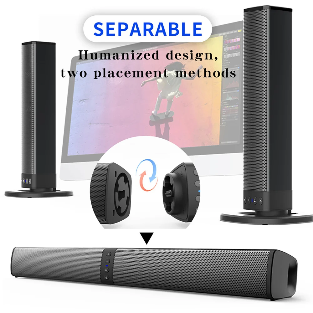 Wireless Bluetooth TV Sound Ba - Home Cinema Gadgets recensie en prijs