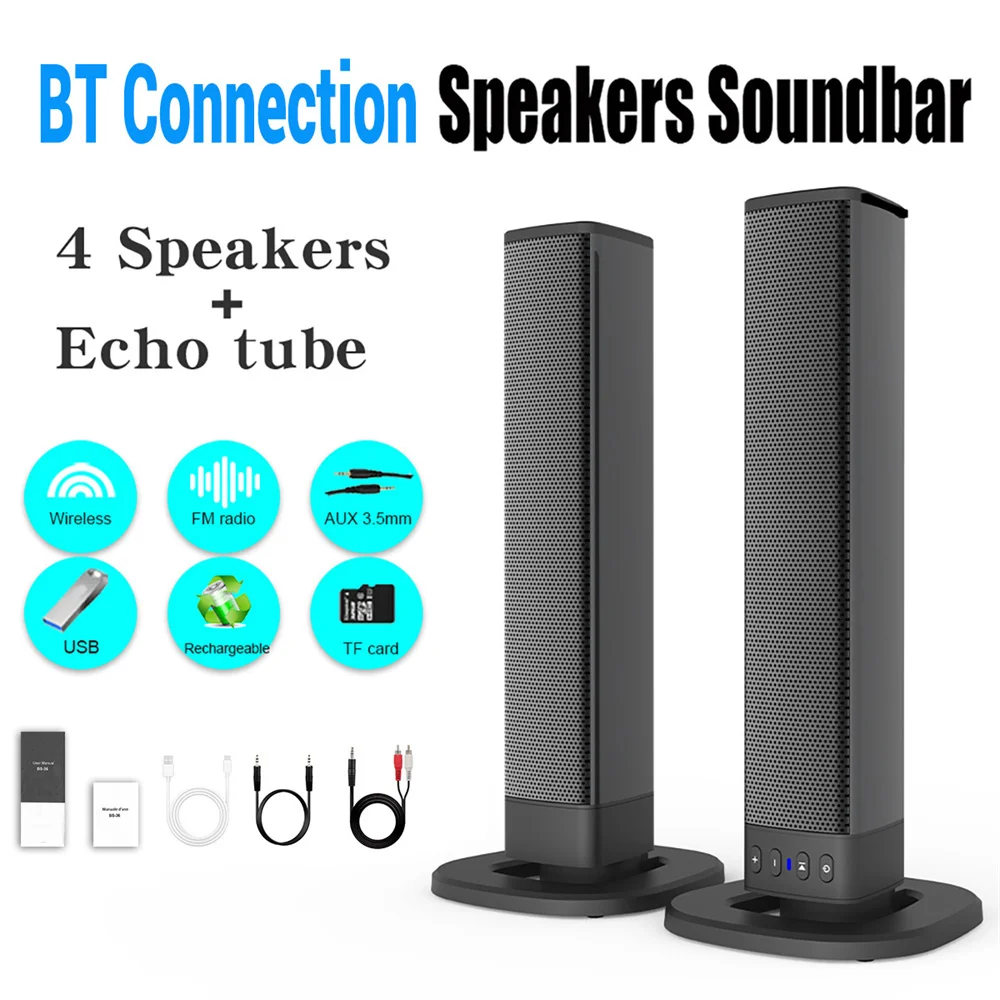 Wireless Bluetooth TV Sound Ba - Home Cinema Gadgets recensie en prijs