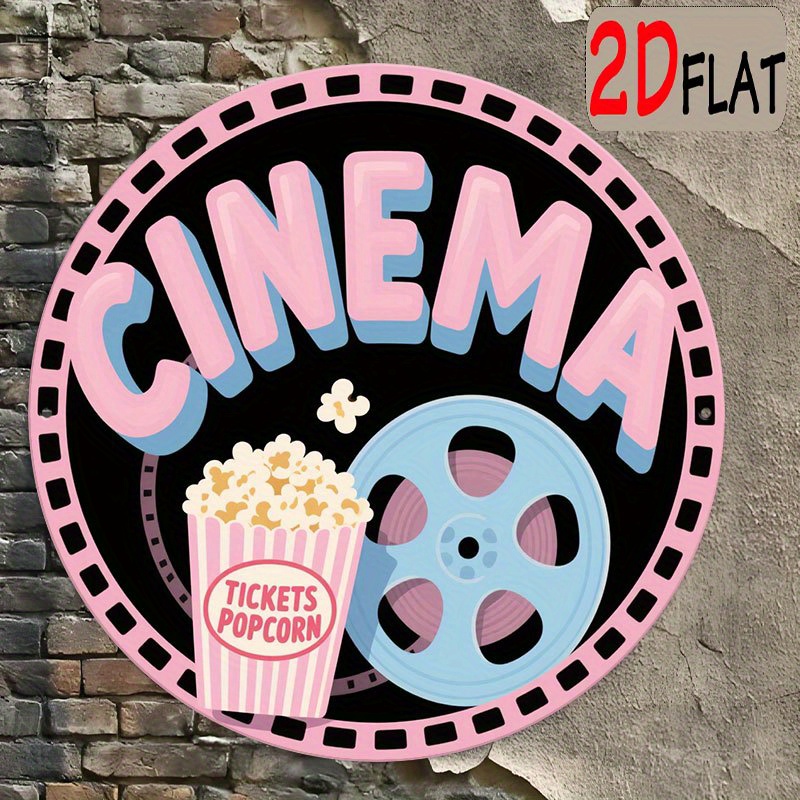Vintage 2D Cinema Decoration | - Vintage Home Cinema recensie en prijs