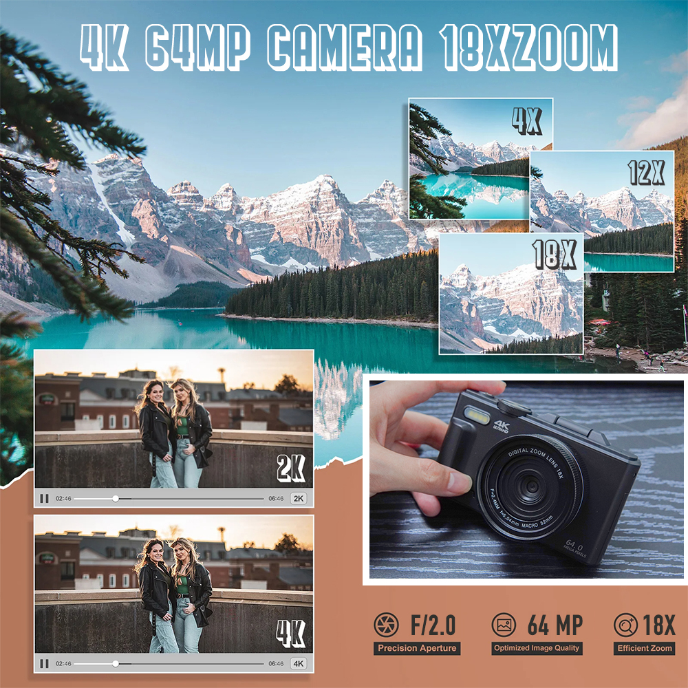 Ourlife Compact Digital Photog - Vintage Home Cinema recensie en prijs