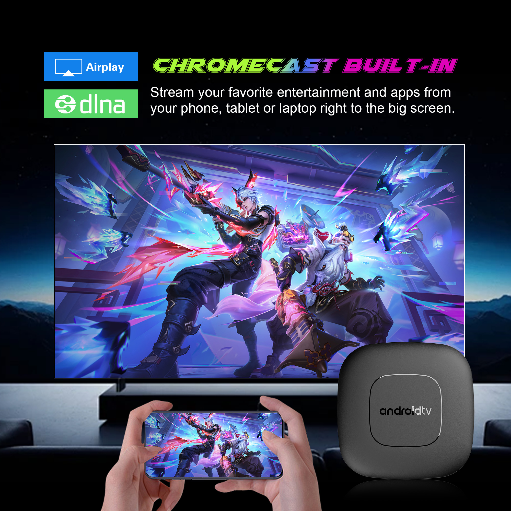 TV Box Android 16 Google Assis - Home Cinema Youtube recensie en prijs