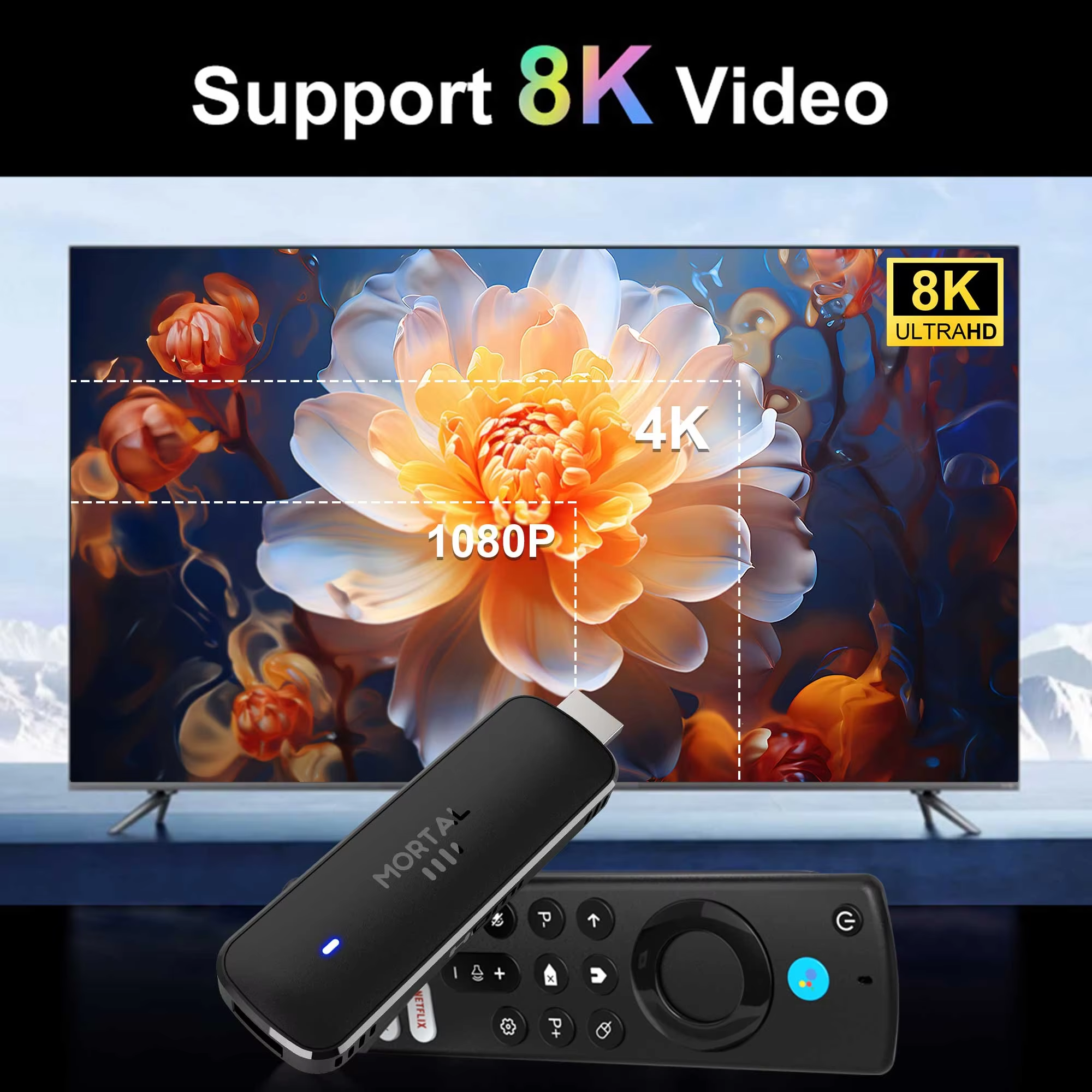 Q8 Smart Android14 TV Stick 8K - Home Cinema Youtube recensie en prijs