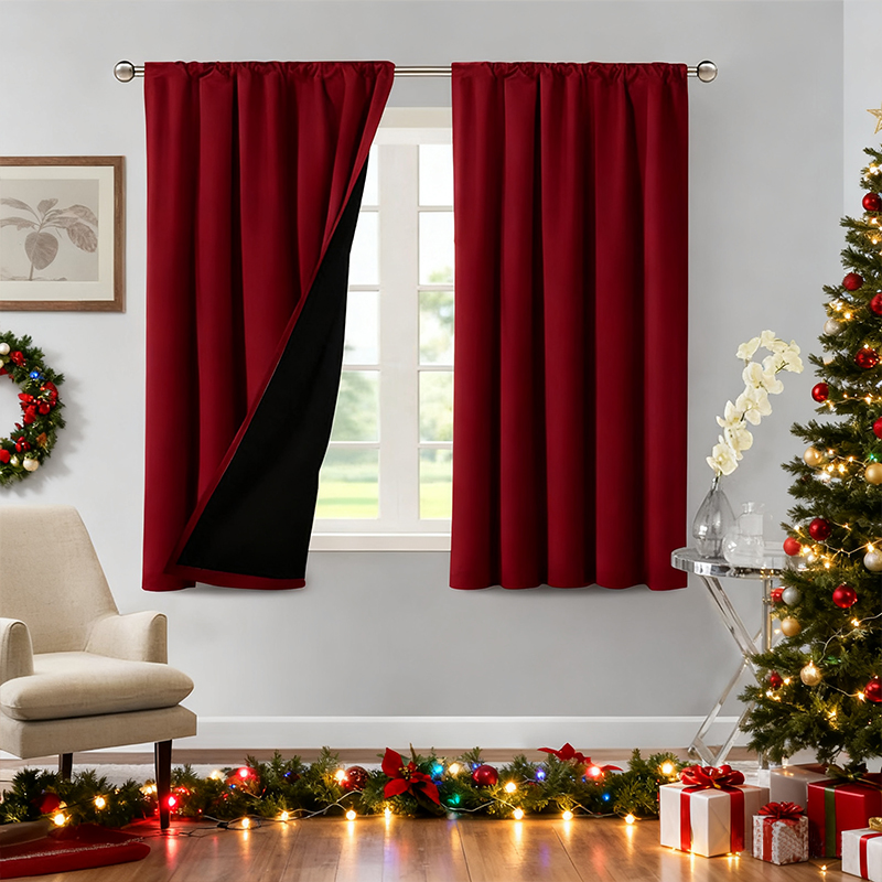 Christmas Style Solid Color 10 - Blackout Curtain Thick recensie en prijs