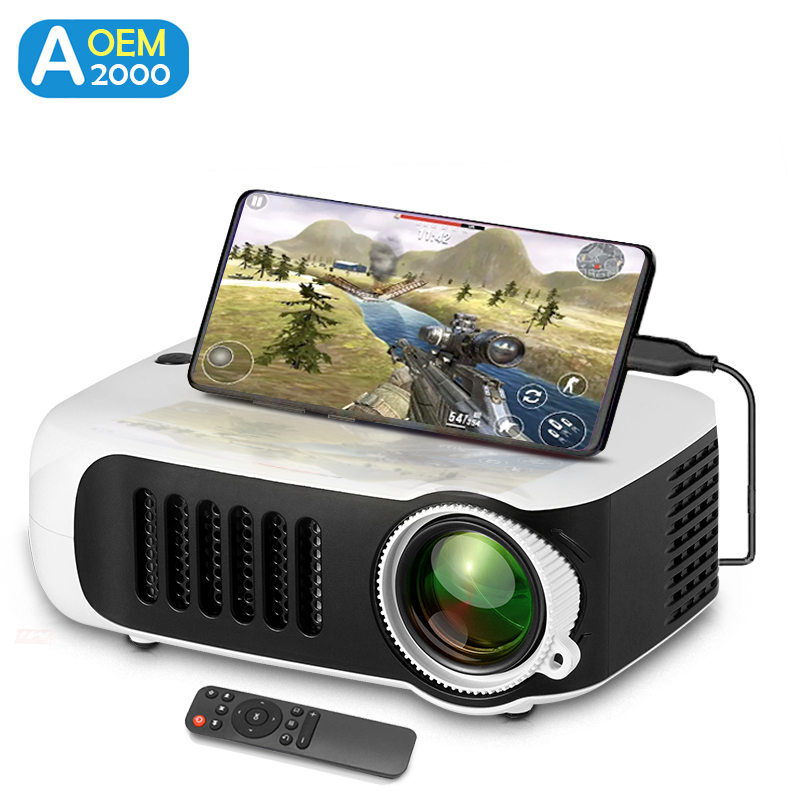 A2000 Mini Projector Portable  - Home Cinema Gadgets recensie en prijs