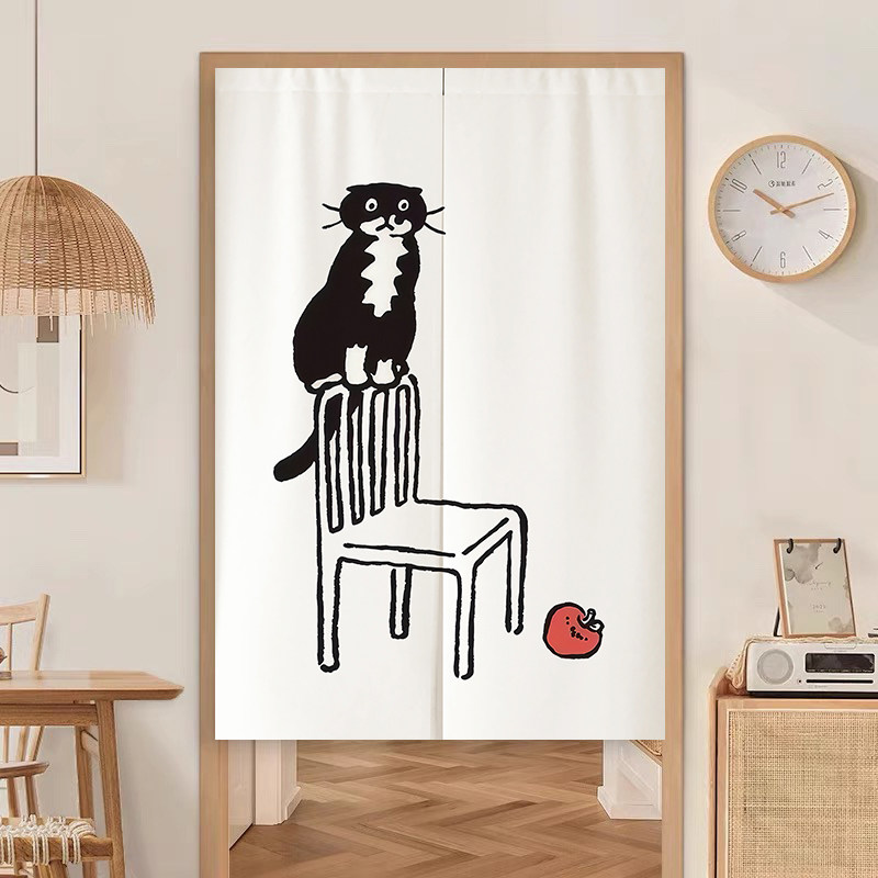 VIKAMA Vintage Cat Door Curtai - Vintage Home Cinema recensie en prijs