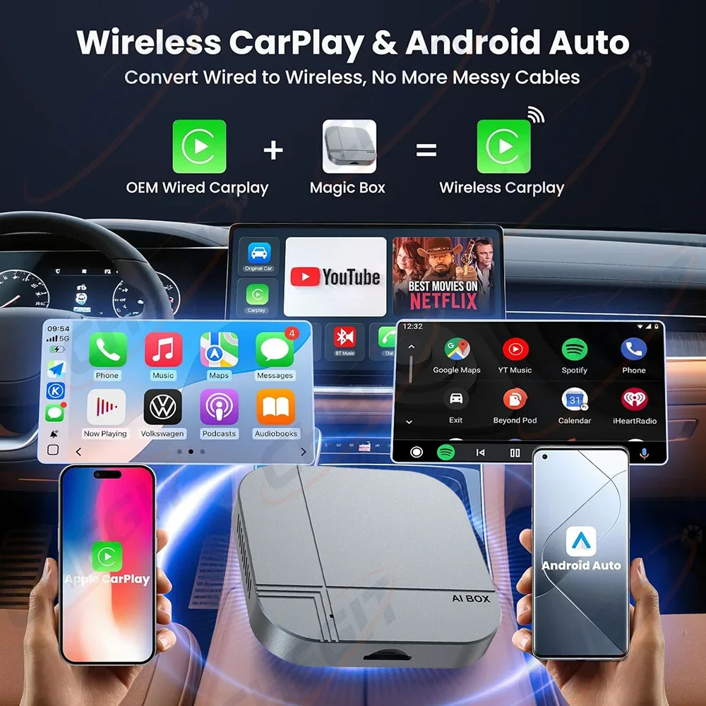 Android14 Smart AI Box 4G+64G/ - Home Cinema Youtube recensie en prijs