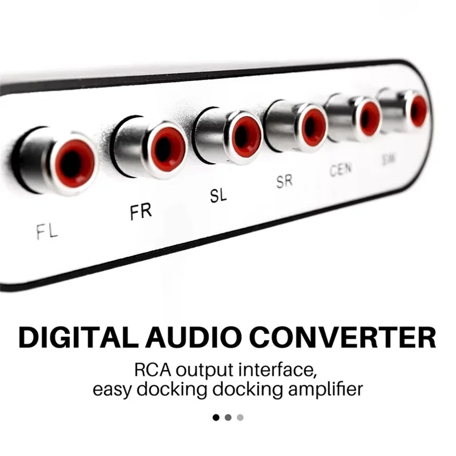 Digital to Analog 5.1 Audio De - Surround Sound Decoder recensie en prijs