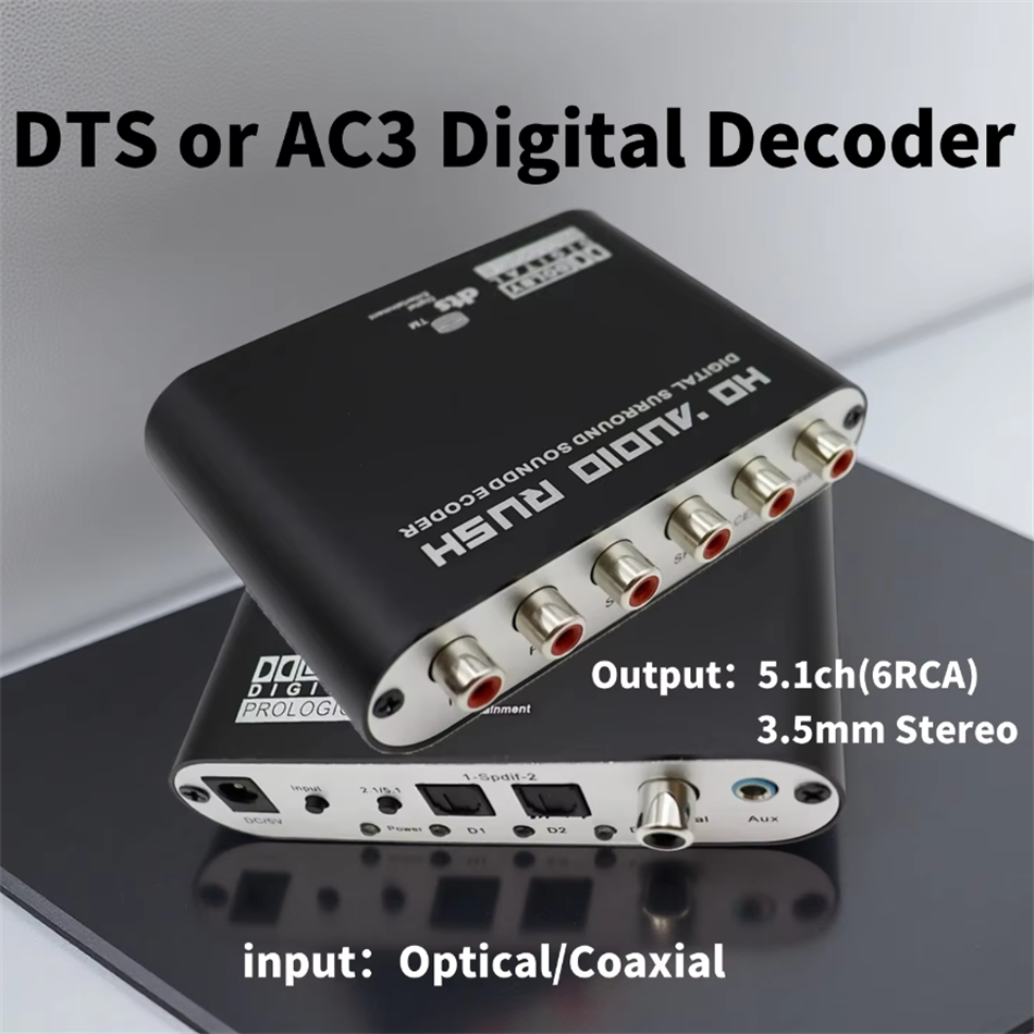 Digital to Analog 5.1 Audio De - Surround Sound Decoder recensie en prijs