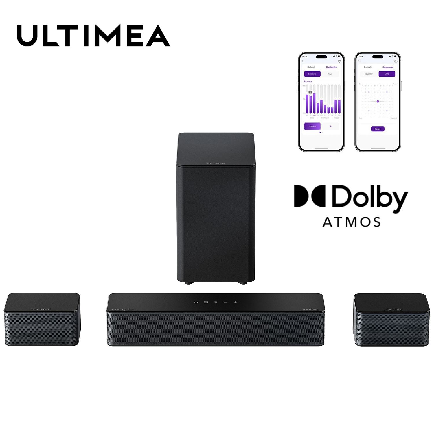 ULTIMEA Poseidon M4T Soundbar  - Home Theater Speaker recensie en prijs