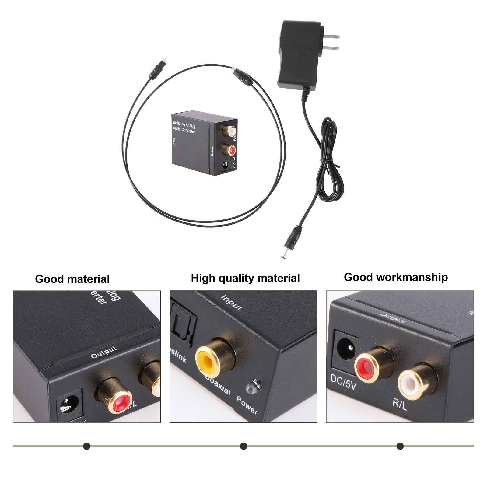 Digital to Analog Audio Conver - Home Cinema Xlr recensie en prijs