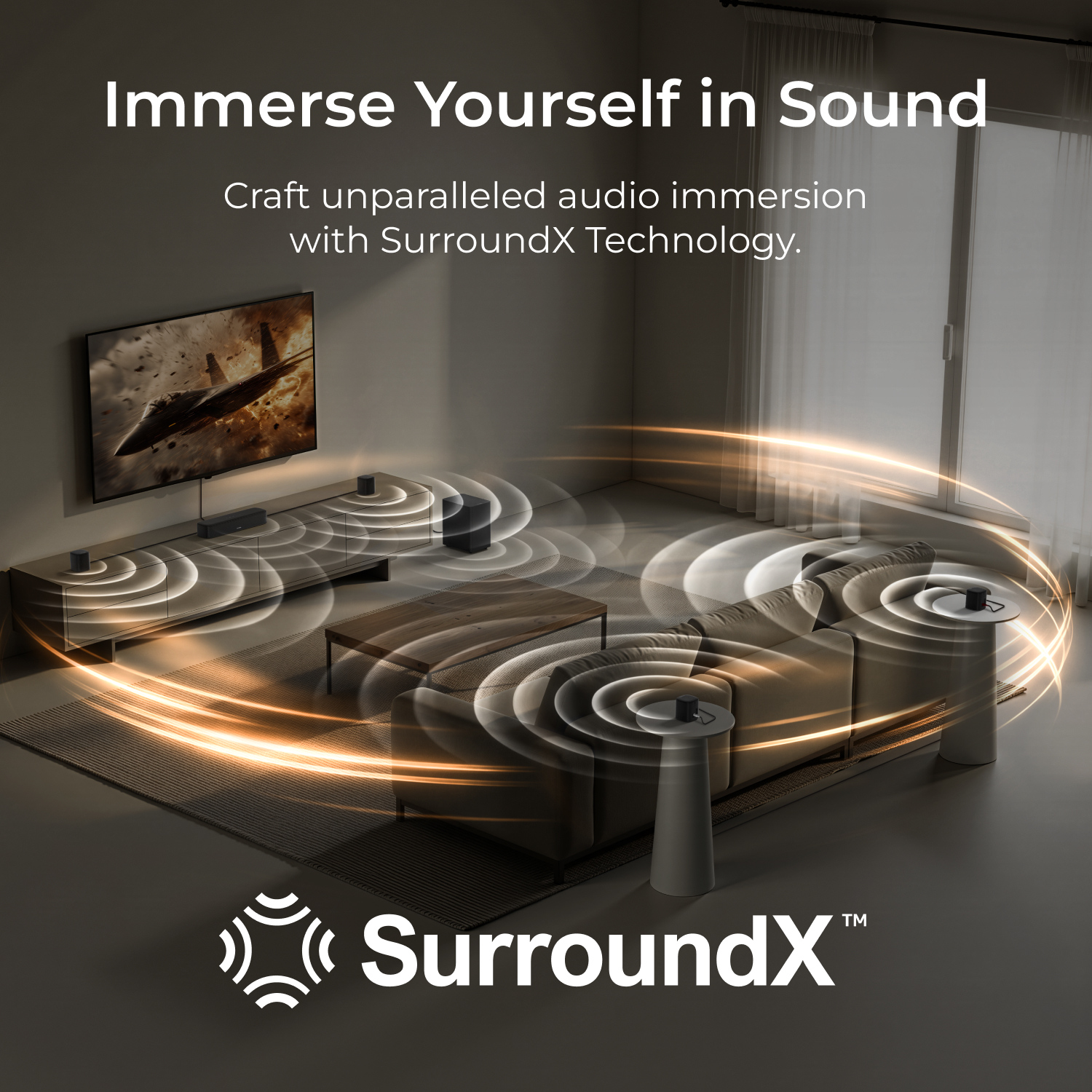 ULTIMEA 7.1ch Sound Bar with S - Home Theater Speaker recensie en prijs