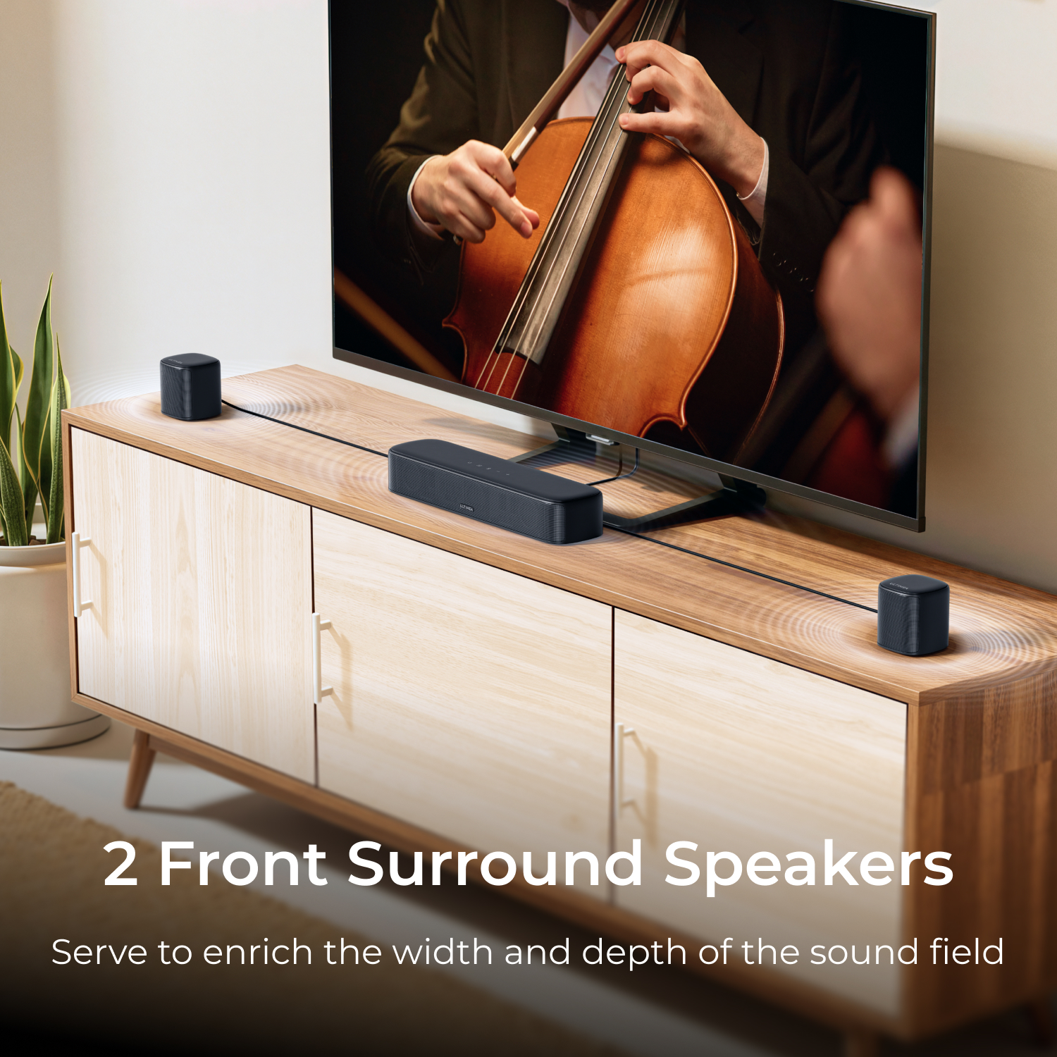 ULTIMEA 7.1ch Sound Bar with S - Home Theater Speaker recensie en prijs