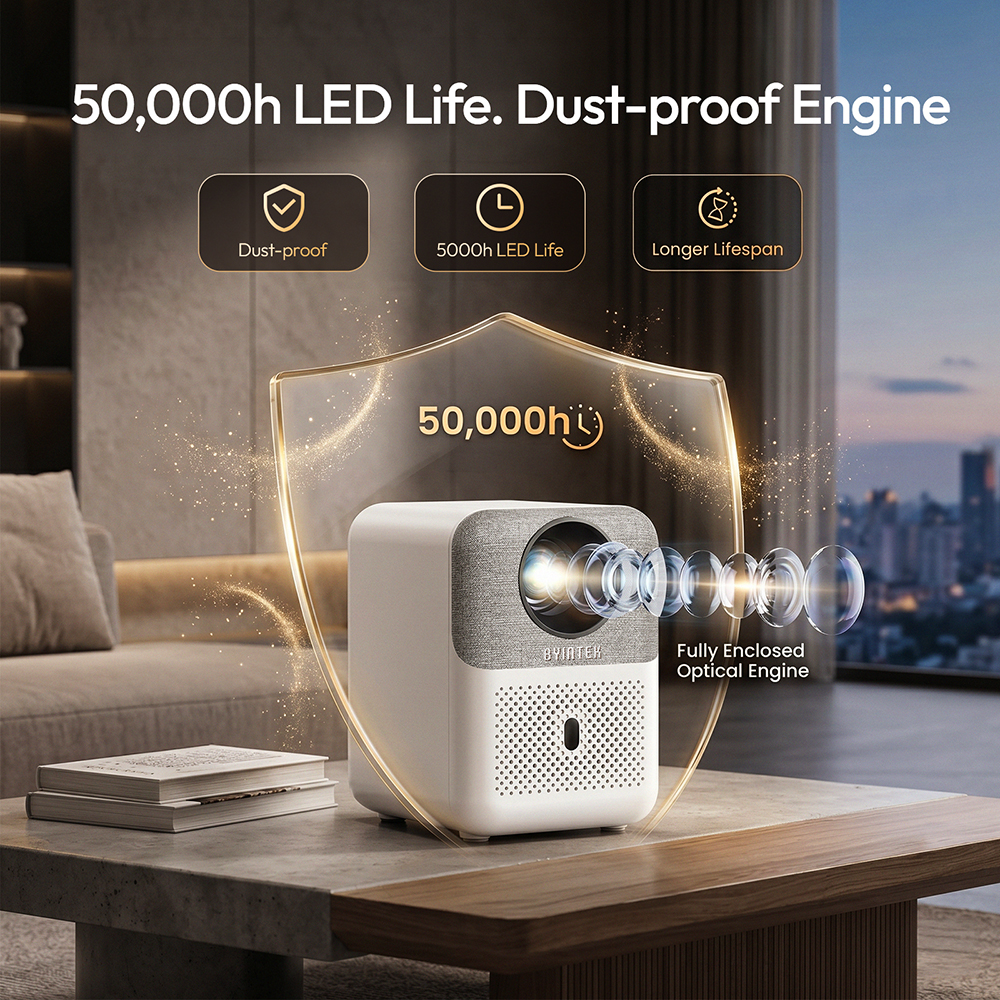 BYINTEK Full HD Mini Projector - Home Cinema Gadgets recensie en prijs