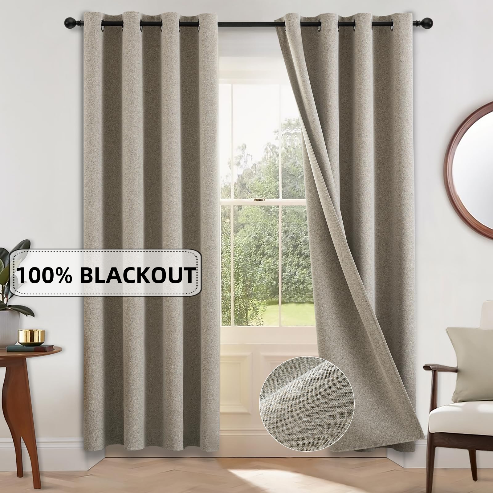 310cm Height Custom Made 100%  - Blackout Curtain Thick recensie en prijs