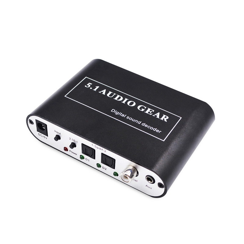 5.1 Audio Decoder Digital Soun - Surround Sound Decoder recensie en prijs