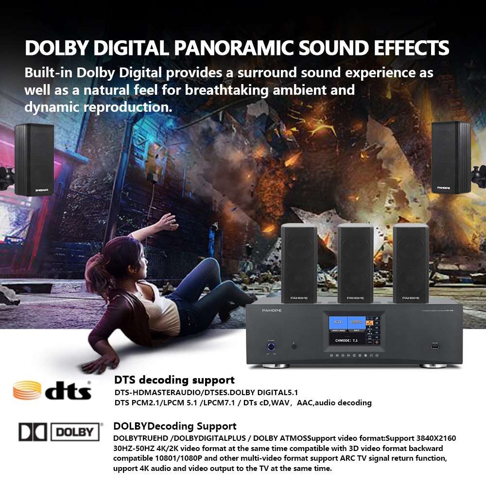 7.1DTS Mini Satellite Home The - Surround Sound Decoder recensie en prijs