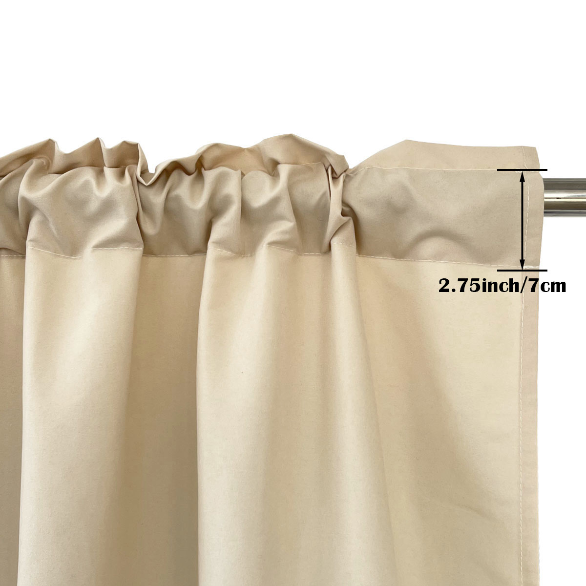 4 Panels Curtains, Solid Color - Blackout Curtain Thick recensie en prijs