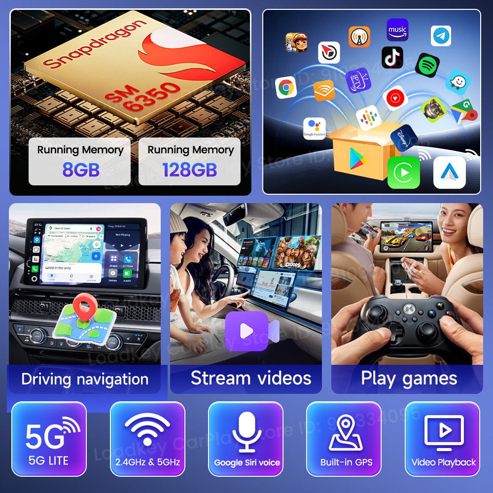 128G Carlinkit Android 15 Andr - Home Cinema Youtube recensie en prijs