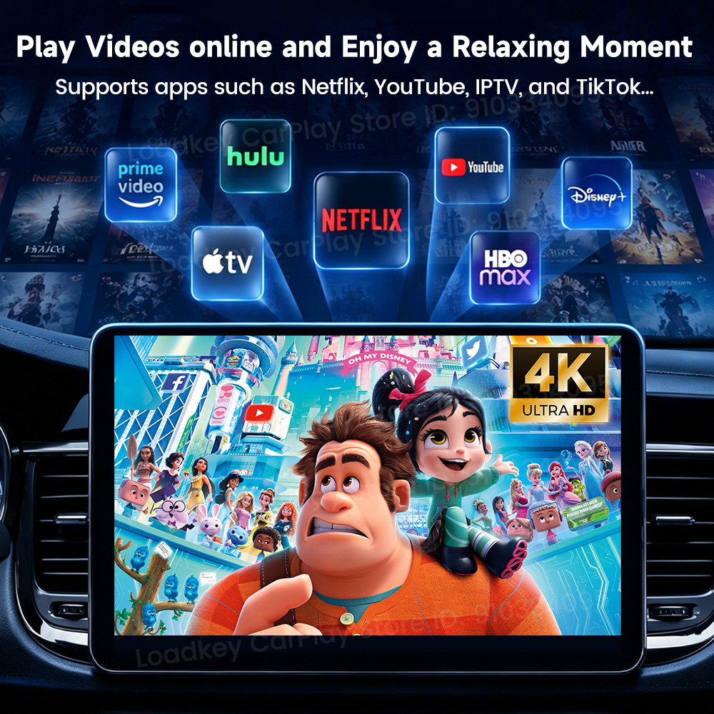 128G Carlinkit Android 15 Andr - Home Cinema Youtube recensie en prijs