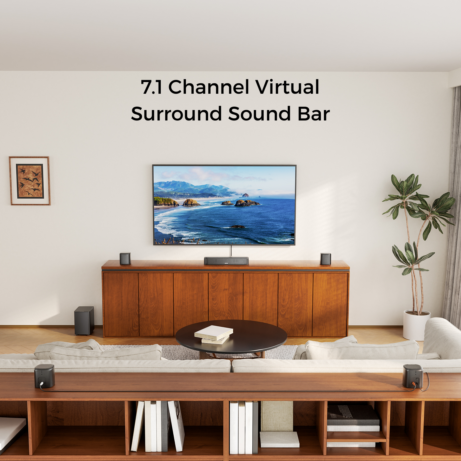 ULTIMEA 7.1 Channel Sound Bar  - Home Theater Speaker recensie en prijs