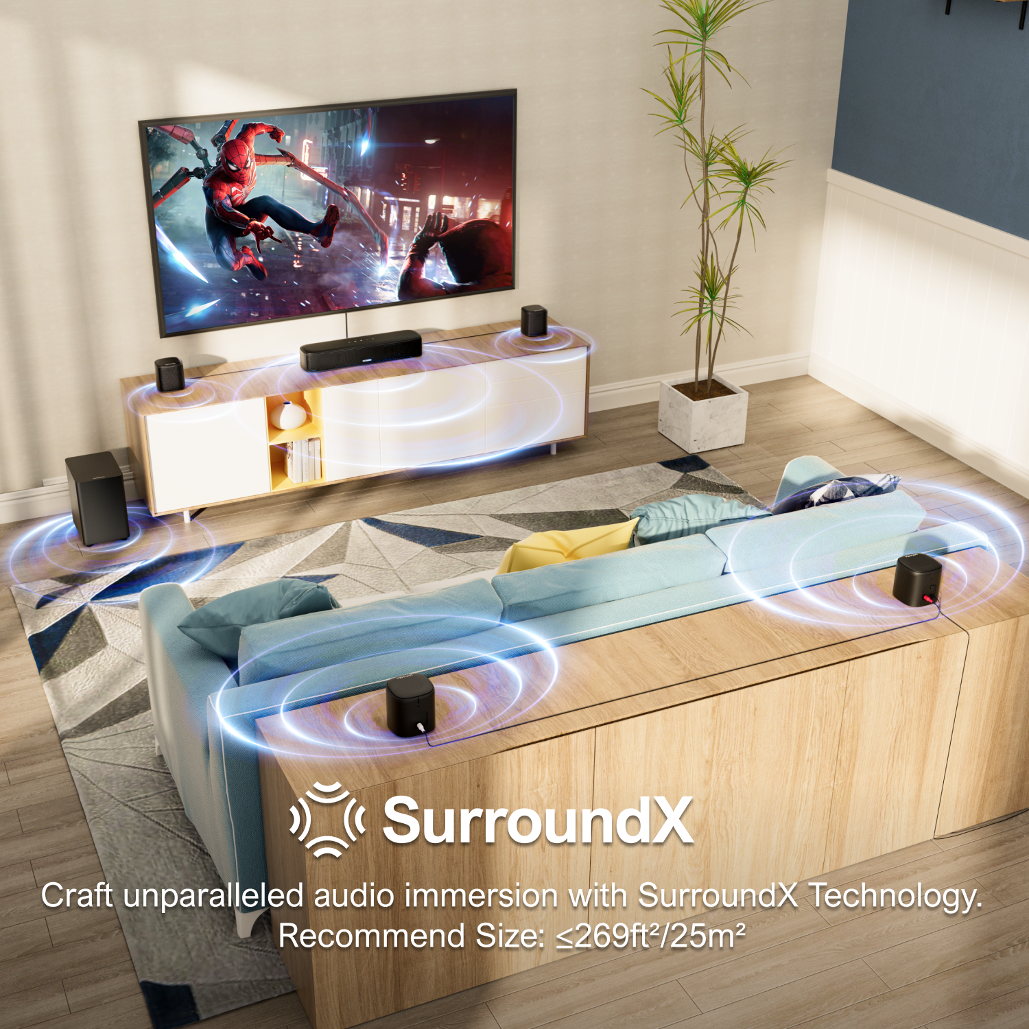 ULTIMEA 7.1 Channel Sound Bar  - Home Theater Speaker recensie en prijs