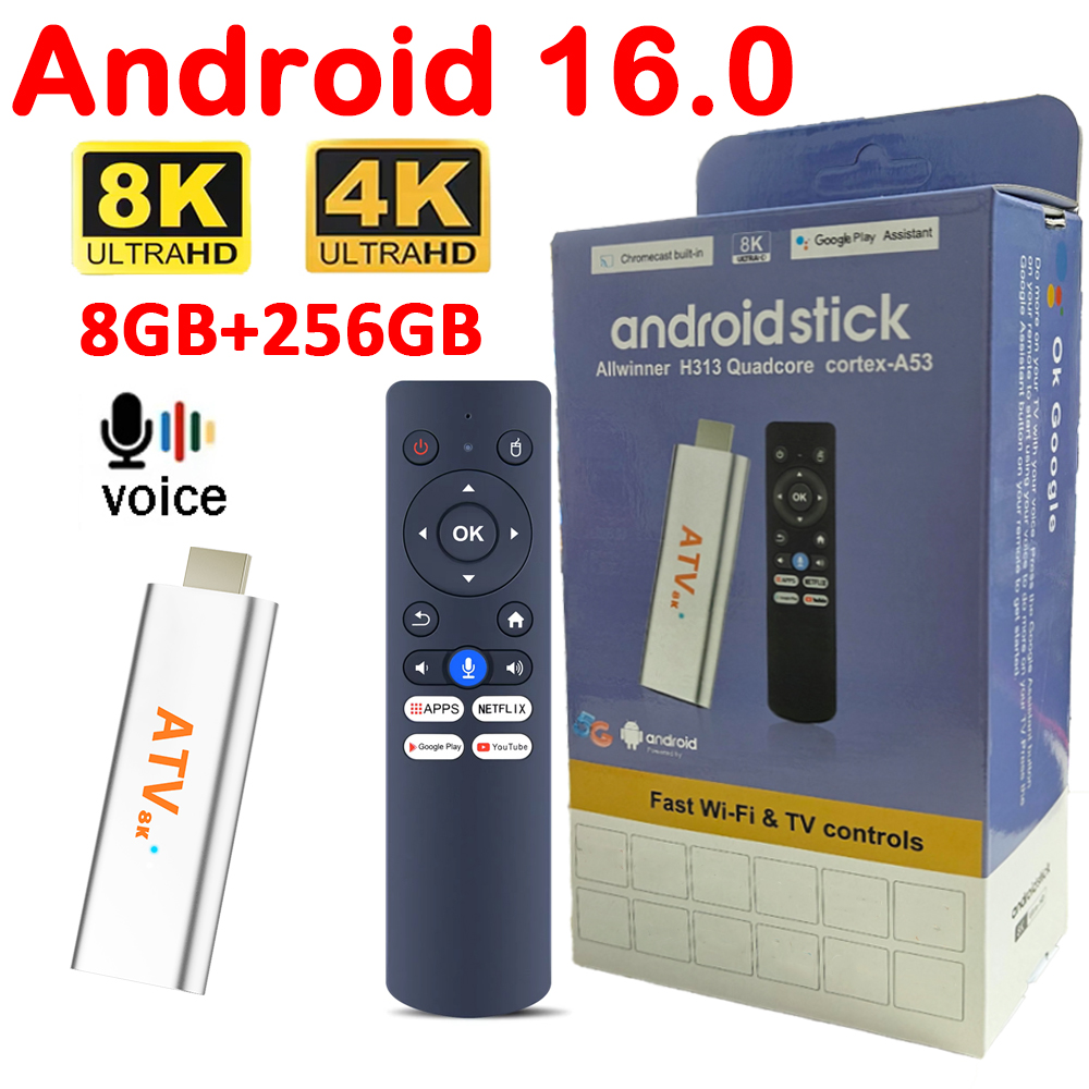 Android 16 TV Stick Q15 8GB 25 - 4K Media Player recensie en prijs