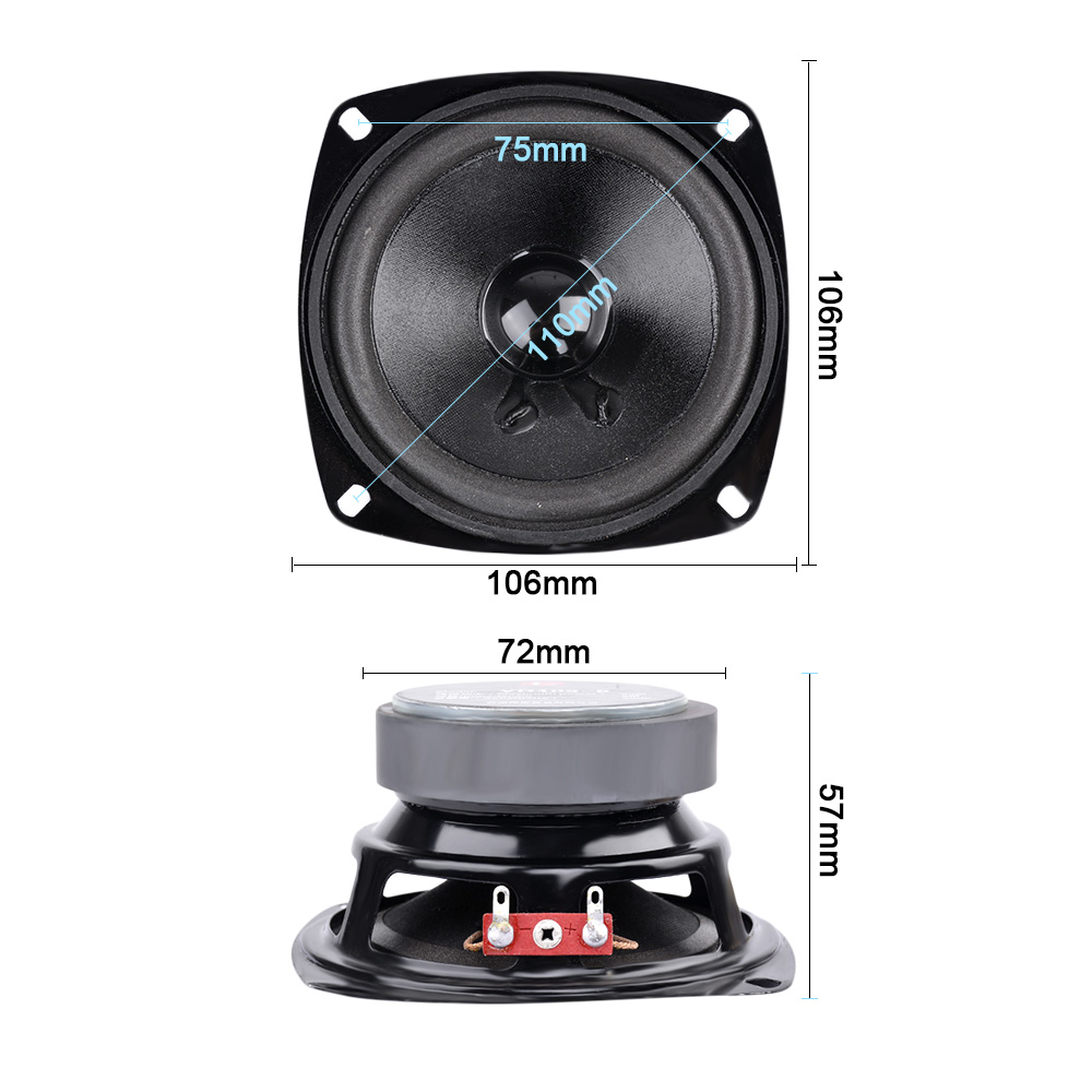AIYIMA 1Pcs 4 Inch Portable Fu - Home Cinema Gadgets recensie en prijs