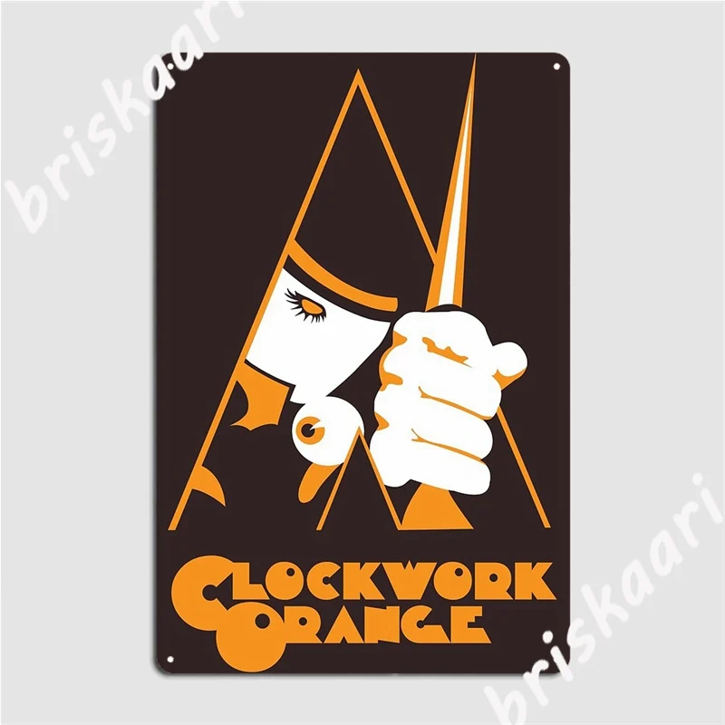 Clockwork Orange Metal Signs C - Home.Cinema Orange recensie en prijs