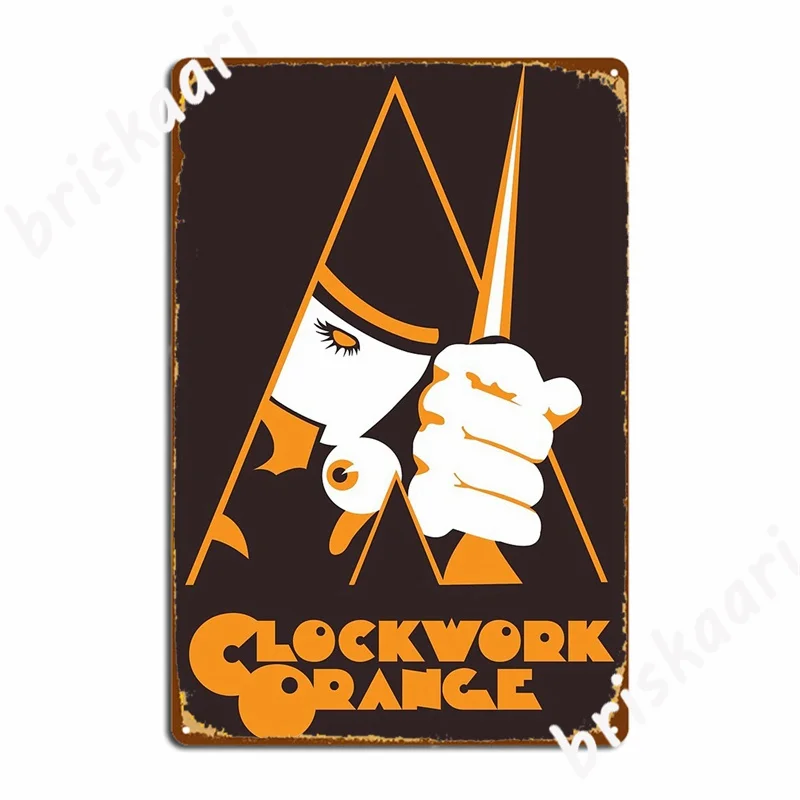 Clockwork Orange Metal Signs C - Home.Cinema Orange recensie en prijs