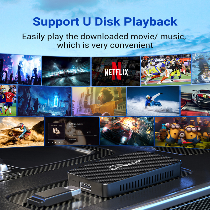 OTTOCAST Android Tv Box Wirele - Home Cinema Youtube recensie en prijs