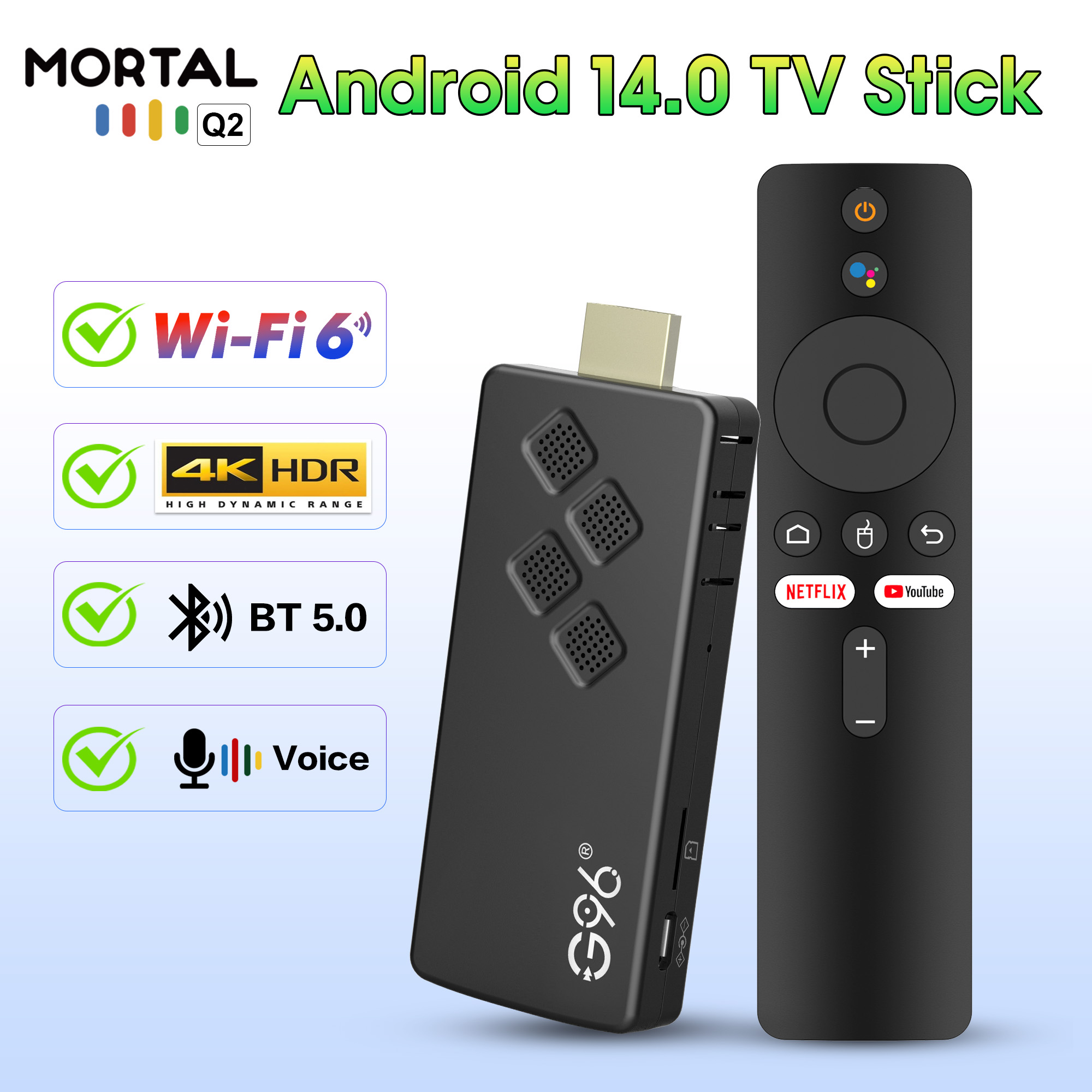 Q2 New Smart TV Stick High-per - 4K Media Player recensie en prijs