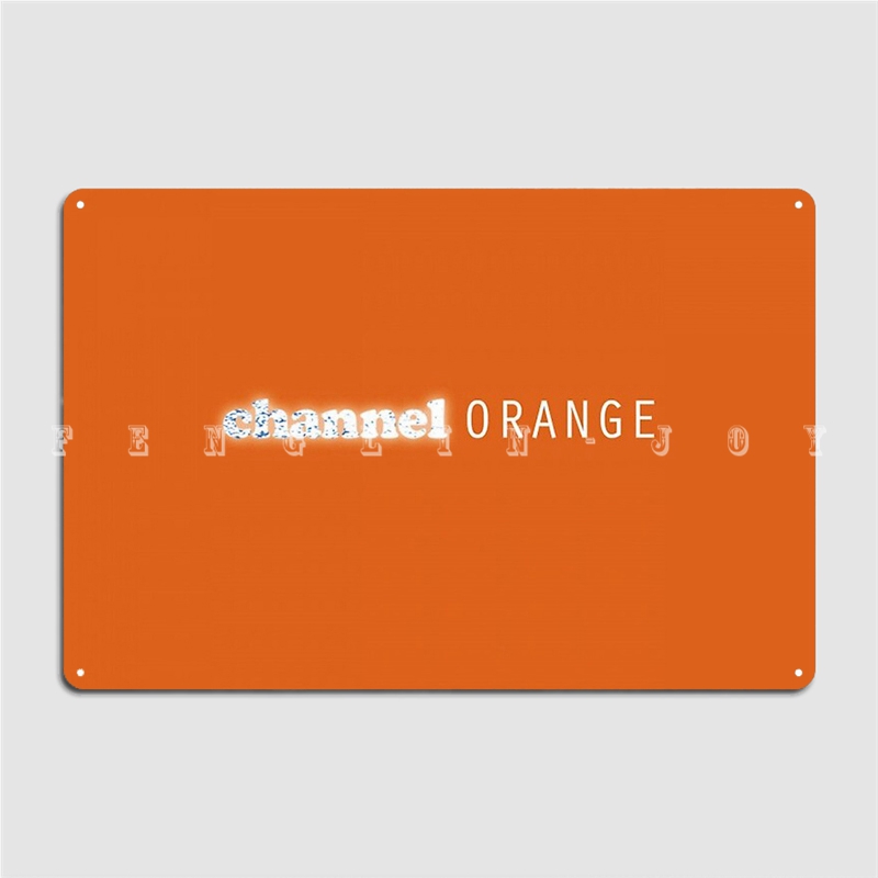 Channel Orange Metal Sign Club - Home.Cinema Orange recensie en prijs