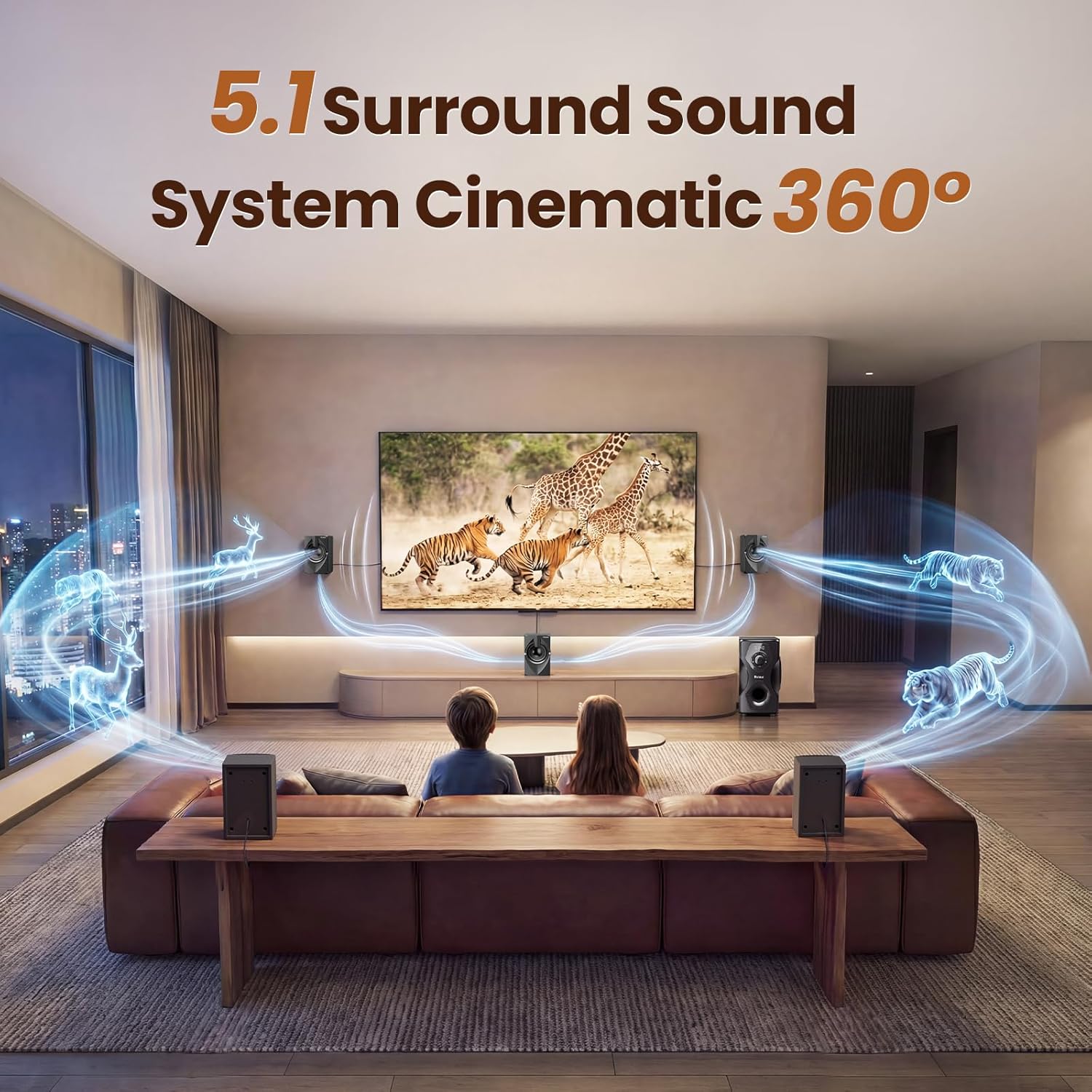 Surround Sound System Home The - Home Theater Speaker recensie en prijs