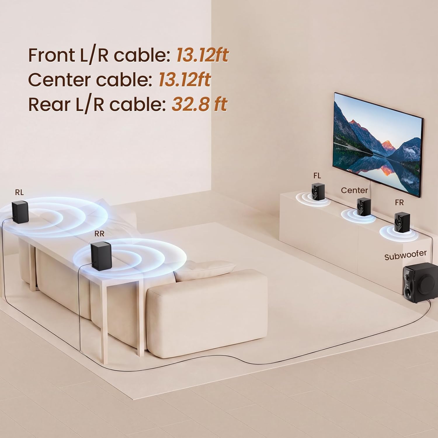 Surround Sound System Home The - Home Theater Speaker recensie en prijs