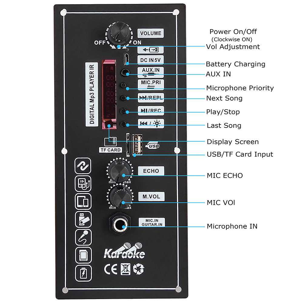 3.7V 30W Amplifier Board DC 5V - Home Theater Speaker recensie en prijs