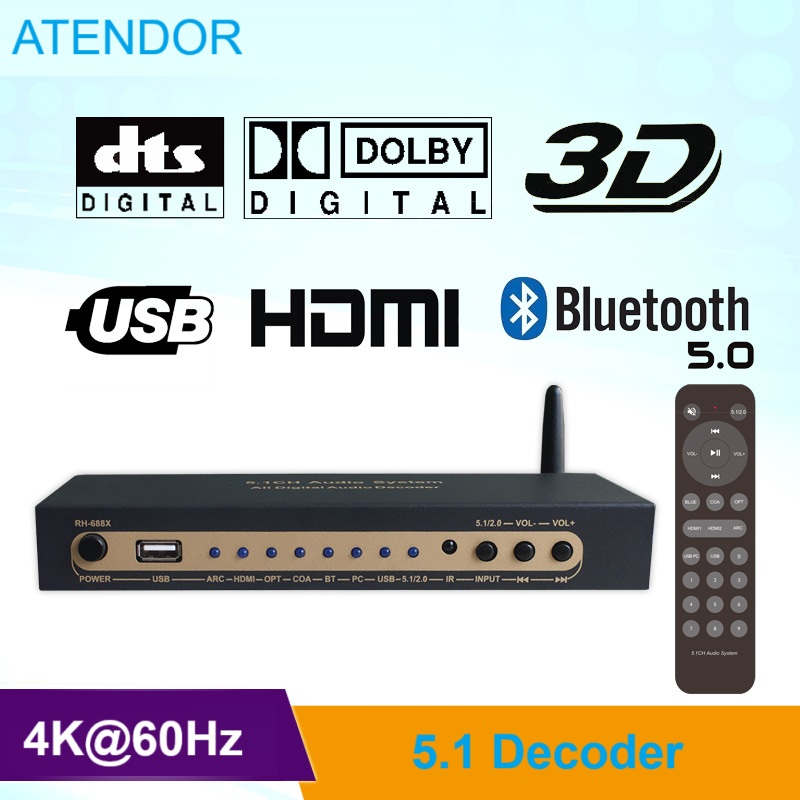 DTS Dolby Digital Audio 5.1 De - Surround Sound Decoder recensie en prijs