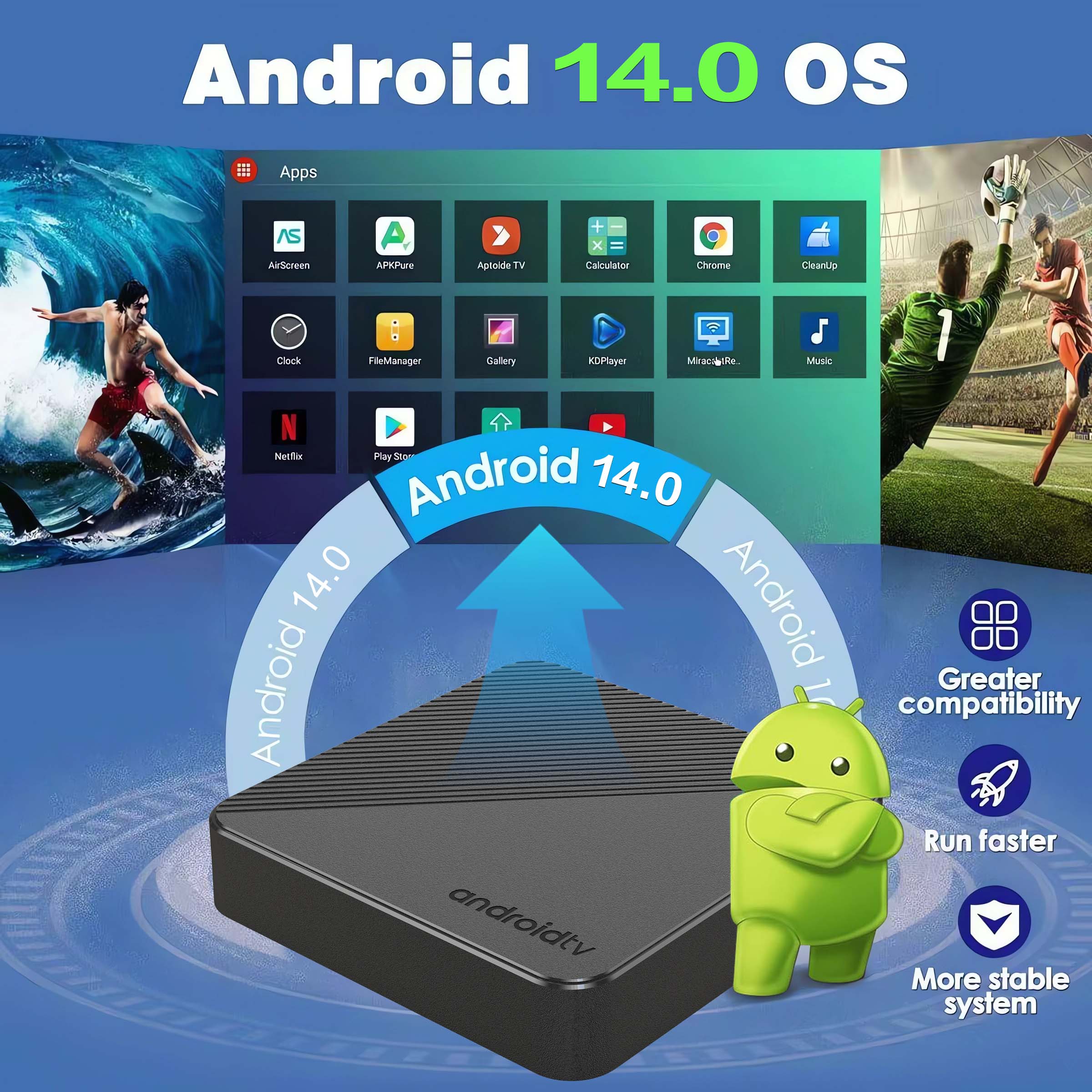 Android14 TV Box Smart Home th - Home Cinema Gadgets recensie en prijs