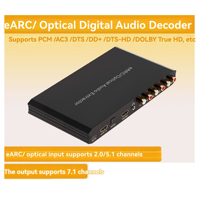 B04C-Audio Decoder 7.1 Channel - Surround Sound Decoder recensie en prijs