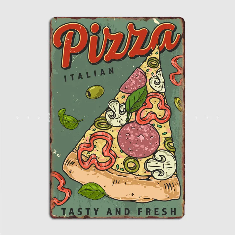 Pizza Italian Ristorante Metal - Vintage Home Cinema recensie en prijs