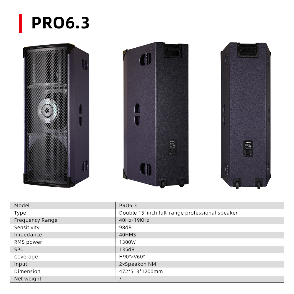 Lane PRO6.3 New Arrival Black  - Home Theater Speaker recensie en prijs