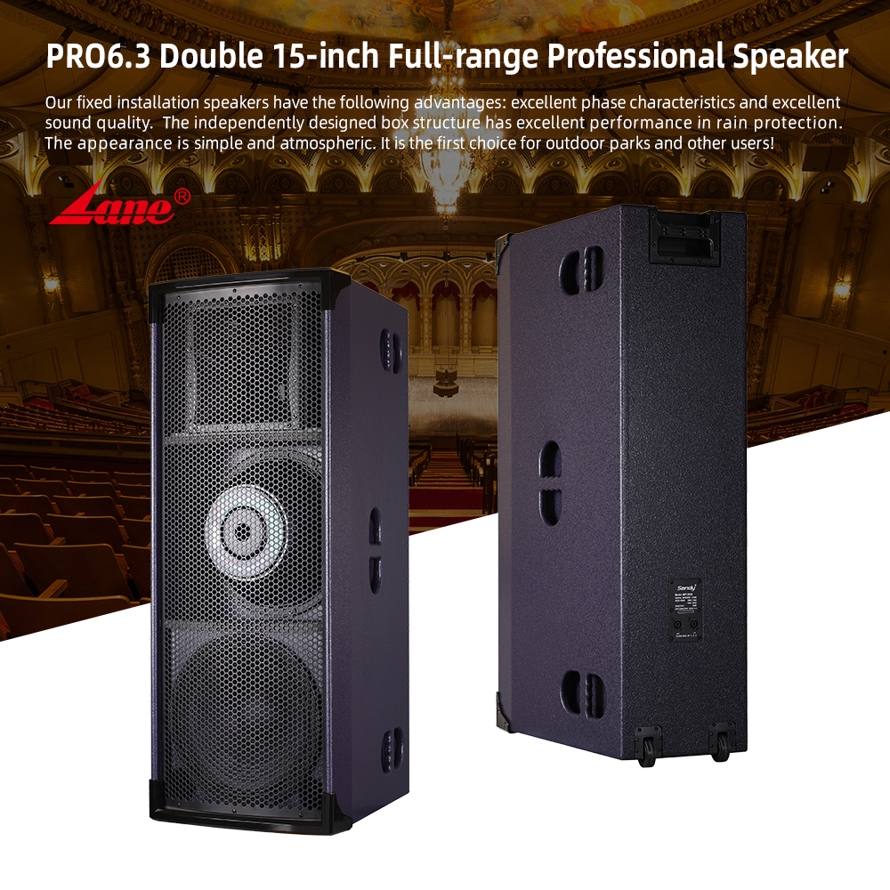 Lane PRO6.3 New Arrival Black  - Home Theater Speaker recensie en prijs